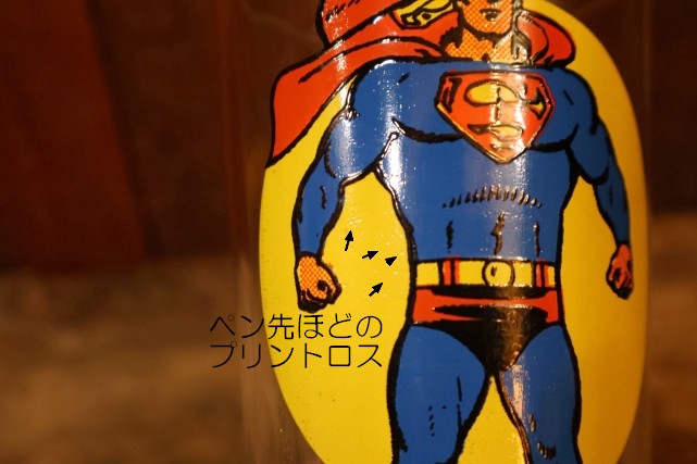 画像7: gs-251105-01 SUPERMAN / PEPSI 1976 Collector Series Glass