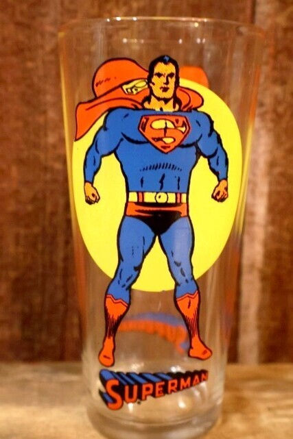 画像3: gs-251105-01 SUPERMAN / PEPSI 1976 Collector Series Glass