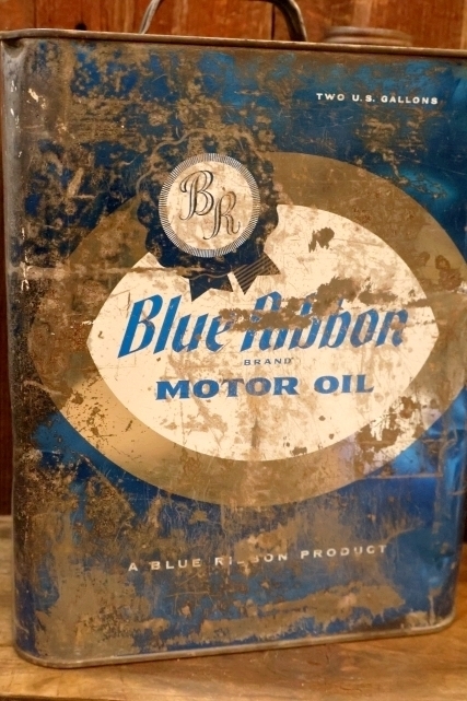 画像4: dp-251008-87 Blue Ribbon MOTOR OIL 2 U.S. Gallons Can