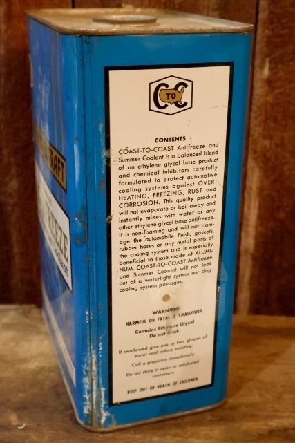 画像4: dp-250618-28 MASTERCRAFT / ANTI-FREEZE & Summer Coolant 1 U.S. GALLON CAN