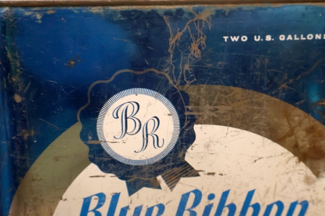 画像3: dp-251008-87 Blue Ribbon MOTOR OIL 2 U.S. Gallons Can