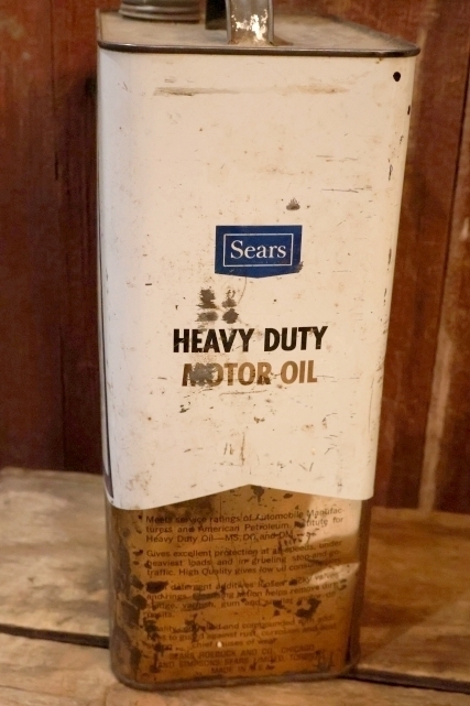 画像6: dp-250618-28 Sears HEAVY DUTY MOTOR OIL 2 1/2 U.S. GALLONS CAN