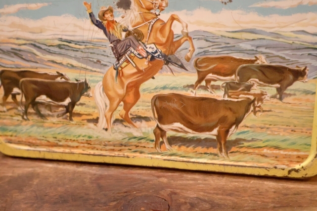 画像6: ct-251105-20 Roy Rogers and Dale Evans / THE AMERICAN THERMOS BOTTLE CO. 1953 Metal Lunch Box