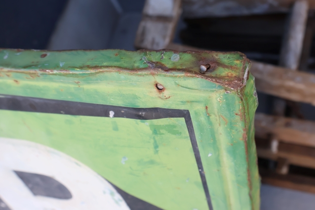 画像12: dp-251008-20 【※店頭ピックのみ】QUAKER STATE MOTOR OIL 1940's-1950's METAL SIGN