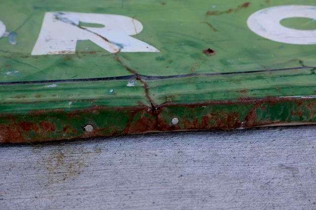 画像15: dp-251008-20 【※店頭ピックのみ】QUAKER STATE MOTOR OIL 1940's-1950's METAL SIGN