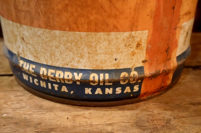 画像6: dp-251008-81 DERBY 1960's FIVE U.S. GALLONS MOTOR OIL CAN