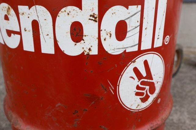 画像2: dp-250804-02 Kendall 1980's 120 LBS. Motor Oil Can