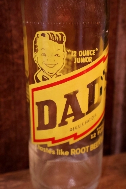 画像2: dp-251201-05 DAD'S ROOT BEER 1960's "12 OUNCE JUNIOR" Bottle