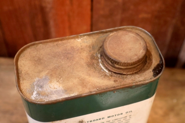 画像6: dp-251201-10 TEXACO 1950's OUTBOARD MOTOR OIL ONE U.S. QUART CAN