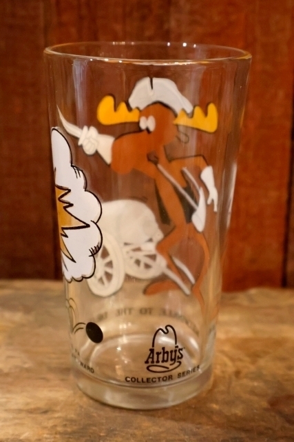 画像4: gs-251201-14 Bullwinkle / Arby's 1970's Novelty 11 oz. Glass