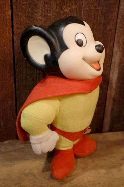 画像3: ct-251201-33 Mighty Mouse / Hamilton Gifts 1988 Rubber Face Plush Doll
