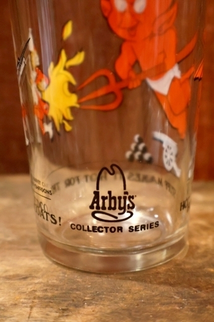 画像6: gs-251201-01 Hot Stuff / Arby's 1970's Novelty 11 oz. Glass