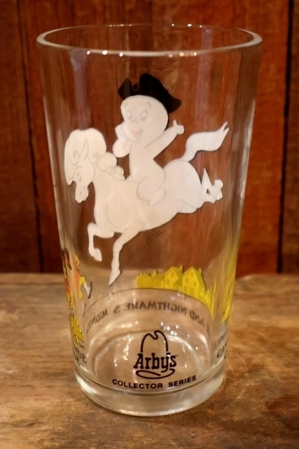 画像5: gs-251201-02 Casper & Nightmare / Arby's 1970's Novelty 11 oz. Glass