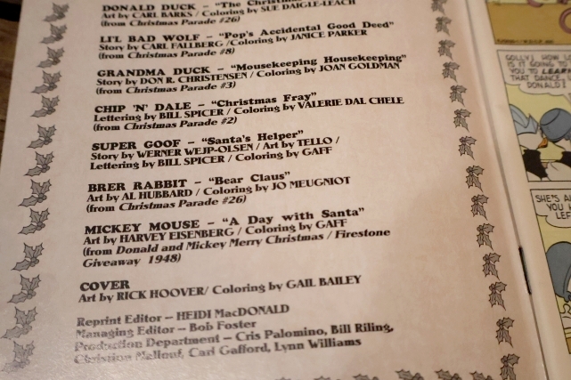 画像9: ct-251201-06 Walt Disney's Holiday Parade 1991 Comic