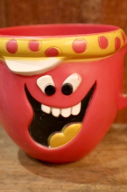画像2: ct-251201-53 Pillsbury / Funny Face Plastic Mug 1970  "Loud-Mouth Punch"