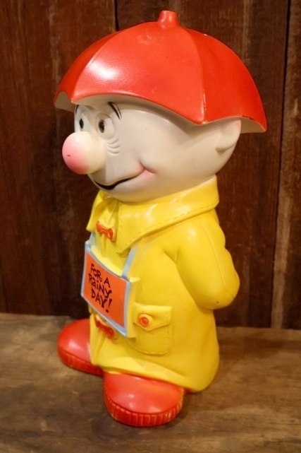 画像4: ct-251201-54 PLAY PAL PLASTIC. 1971 Marty "For A Rainy Day" Coin Bank