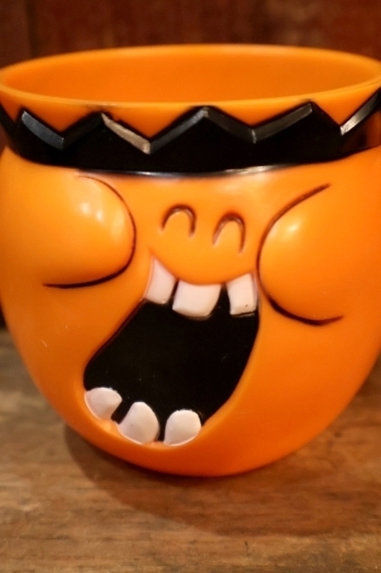 画像2: ct-251201-52 Pillsbury / Funny Face Plastic Mug 1970  "Jolly Olly Orange"