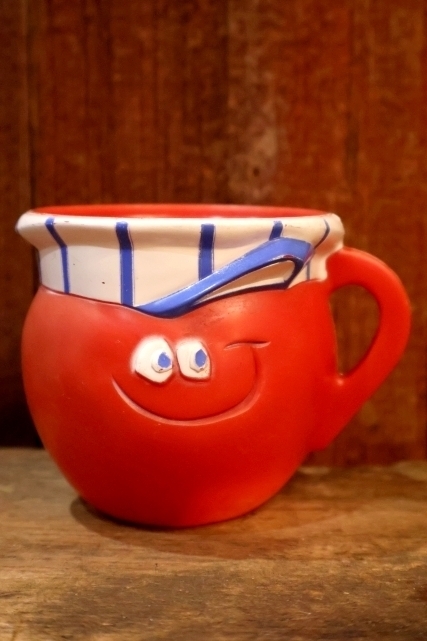 画像1: ct-180110-04 Pillsbury / Funny Face Plastic Mug 1969  "Choo Choo Cherry"
