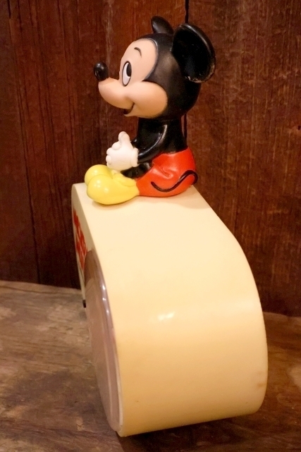 画像7: ct-251201-50 Mickey Mouse / CONCEPT 2000 1970's Alarm Clock Radio