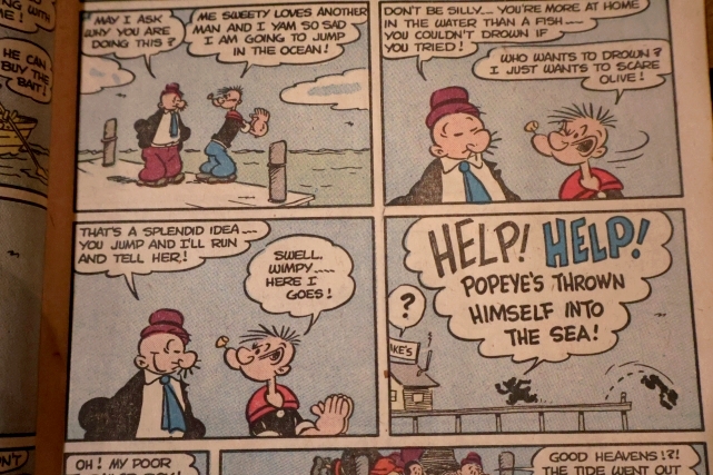 画像7: ct-251201-06 POPEYE THE SAILOR / WHITMAN June 1979 Comic