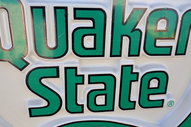 画像5: dp-250531-08 【※店頭ピックのみ】Quaker State 1980's Large Plastic Sign