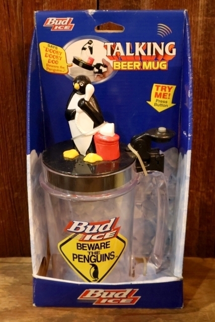画像1: ct-251008-01 Budweiser 1997 Bud ICE TALKING BEER MUG