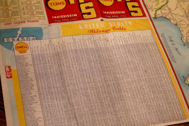 画像8: dp-240605-06 SHELL 1930's-1940's Road Map "MISSISSIPPI"