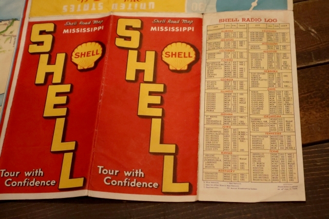 画像10: dp-240605-06 SHELL 1930's-1940's Road Map "MISSISSIPPI"