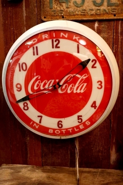 画像7: dp-260106-11 Coca-Cola / Dualite 1950's Lighted Sign Clock