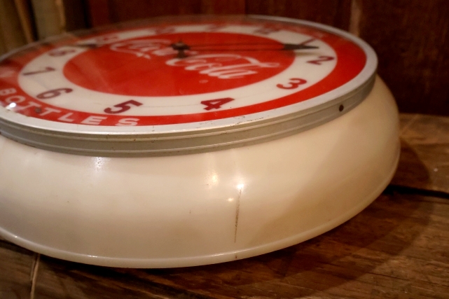 画像15: dp-260106-11 Coca-Cola / Dualite 1950's Lighted Sign Clock