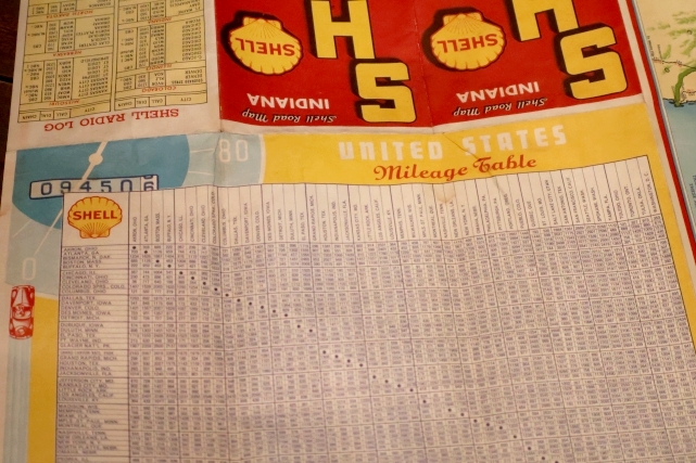 画像7: dp-240605-06 SHELL 1930's-1940's Road Map "INDIANA"
