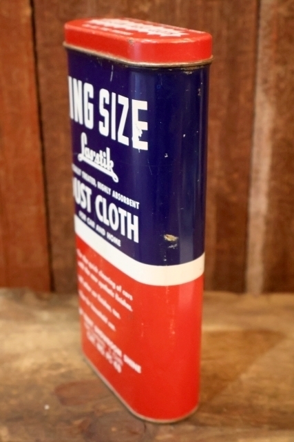 画像4: dp-260106-04 The Las-Stik Manufacturing Co. 1950's KING SIZE DUST CLOTH CAN