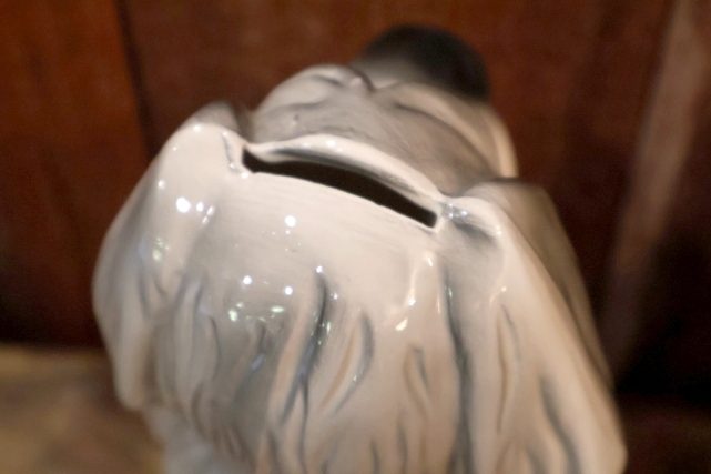 画像7: ct-260106-03 FORD / 1950's-1960's Shaggy Dog Ceramic Coin Bank