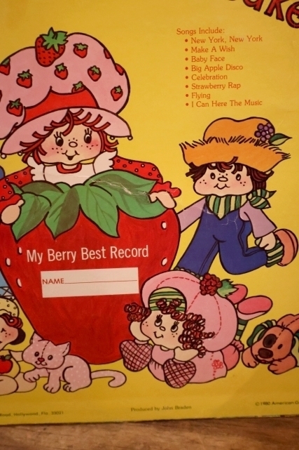 画像7: ct-251201-43 Strawberry Shortcake 1980 LP Record