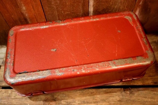 画像11: dp-260106-05 1970's? METAL TACKLE BOX 
