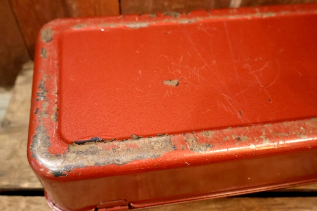 画像12: dp-260106-05 1970's? METAL TACKLE BOX 