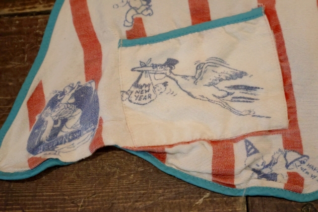 画像5: dp-251010-15 Unknown HAPPY NEW YEAR Kids Apron