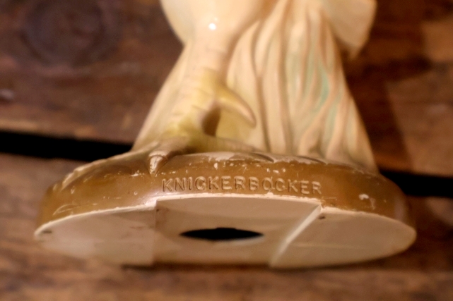 画像10: dp-160309-12 KNICKERBOCKER 1950's Rooster Plastic Coin Bank