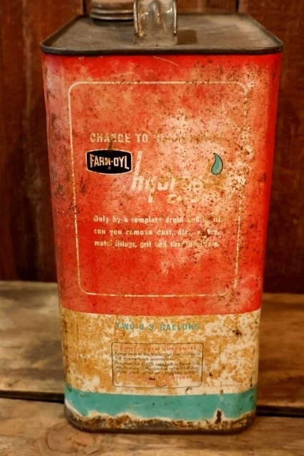 画像7: dp-250618-28 THE FARM-OYL COMPANY 2 U.S.GALLONS HYDRAULIC OIL CAN