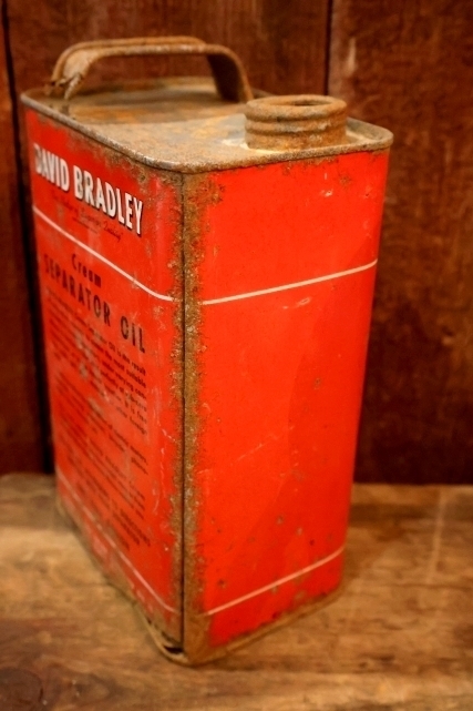 画像5: dp-251008-87 DAVID BRADLEY Cream SEPARATOR OIL ONE HARF GALLON CAN