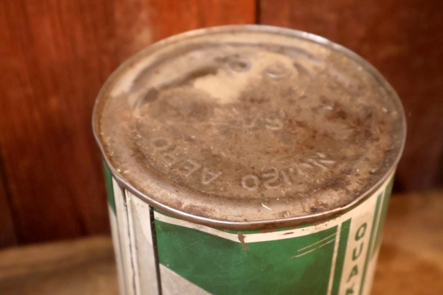 画像7: dp-260204-105 QUAKER STATE MOTOR OIL 1940's ONE U.S. QUART CAN
