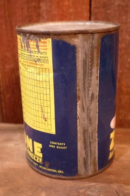 画像4: dp-260204-115 DU PONT / Anti-Rust ANTI-FREEZE ONE U.S. QUART CAN
