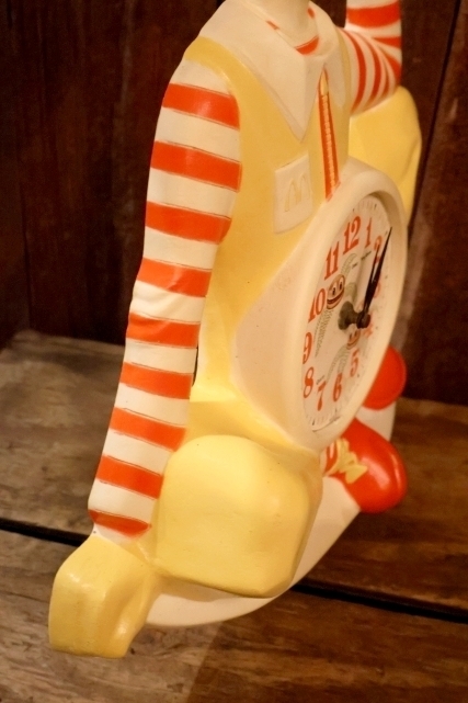 画像9: ct-260204-03  McDonald's / Ronald McDonald 1980's Wall Clock