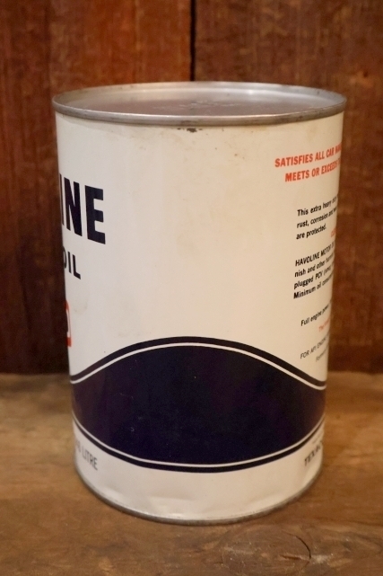 画像3: dp-260204-108 TEXACO / HAVOLINE MOTOR OIL ONE U.S. QUART CAN
