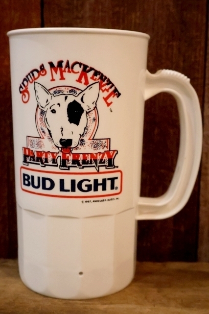 画像1: ct-260204-10 BUD LIGHT 1987 SPUDS MACKENZIE Plastic Mug