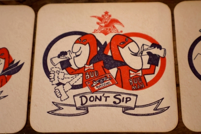 画像6: ct-200101-28 Budweiser / BUD MAN 1970's-1980's Coaster Set