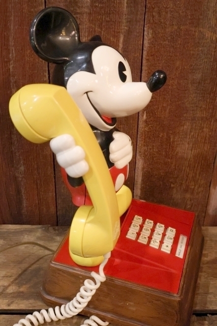 画像5: ct-260106-14 Mickey Mouse / 1970's Telephone