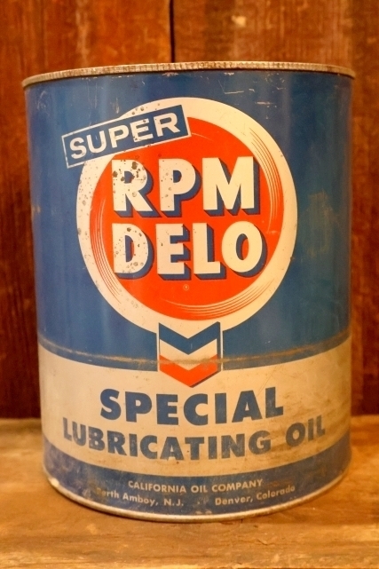 画像1: dp-260204-37 SUPER RPM DELO SPECIAL LUBRICANTING OIL ONE U.S. GALLON CAN