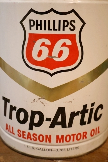 画像2: dp-260204-36 PHILLIPS 66 Trop-Artic ALL SEASON MOTOR OIL ONE U.S. GALLON CAN