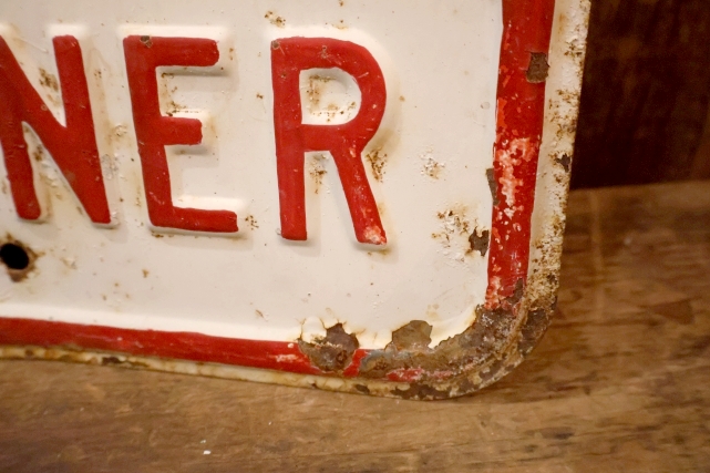 画像5: dp-260204-08 NO PARKING HERE TO CORNER STEEL EMBOSSED STREET ROAD SIGN